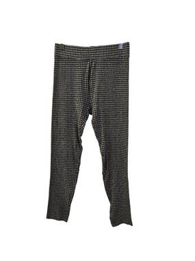 Lou & Grey for Loft Plaid Pull-On Casual Crop Pants Size Small